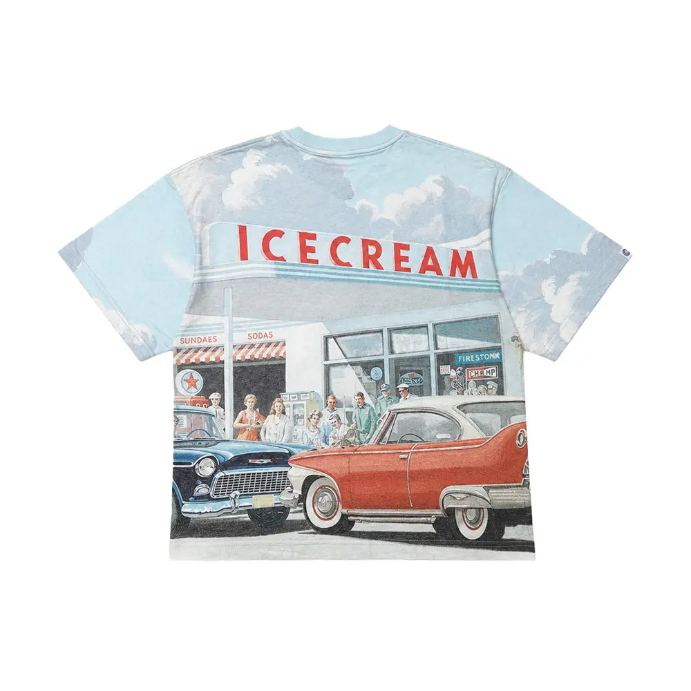 Storefront Short Sleeve Knit 'White'