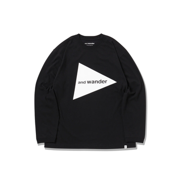 and wander logo LS Tee