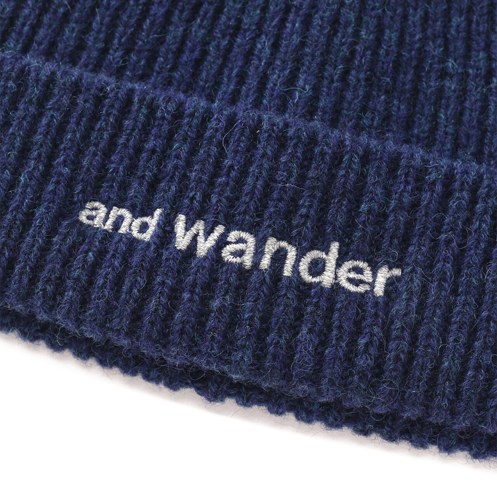 Shetland Wool Knit Cap