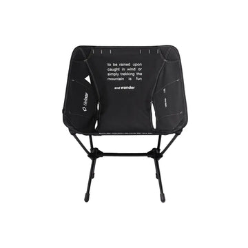 Helinox × and wander Folding Chair One 'Black'