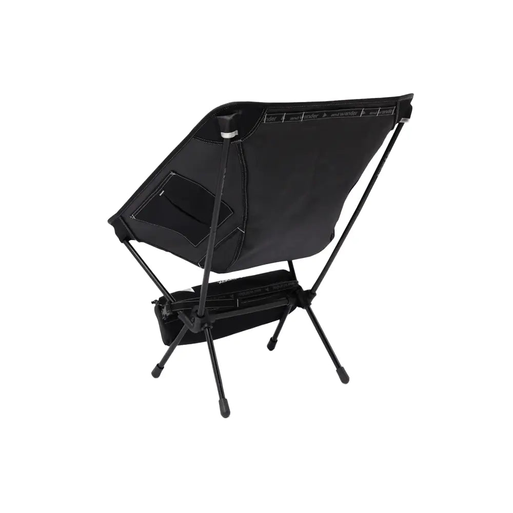 Helinox × and wander Folding Chair One 'Black'