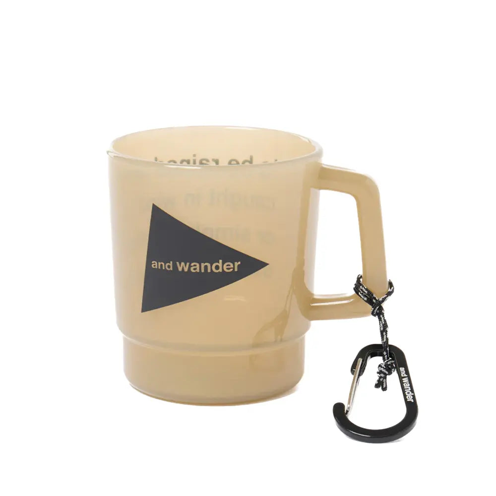 and Wander Logo Mug 'Beige'