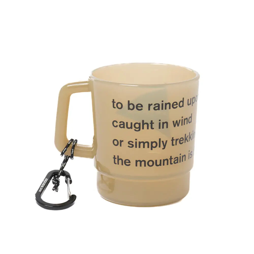 and Wander Logo Mug 'Beige'