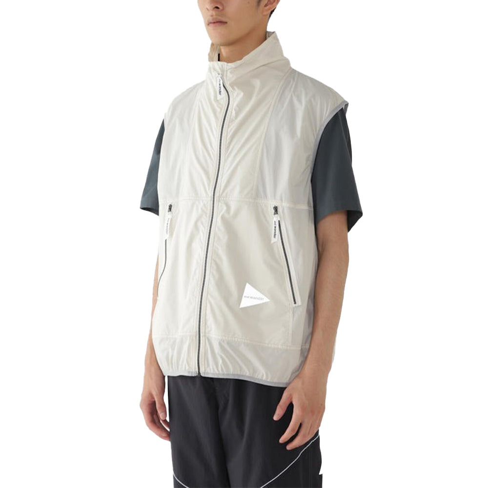 and wander PERTEX Wind Vest 'Off White' – TAKOUT®