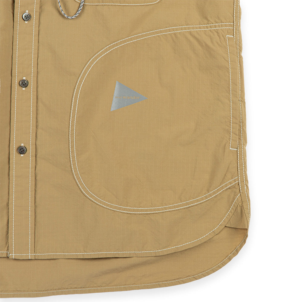 CORDURA Cotton Rip SS Shirt 'Beige'