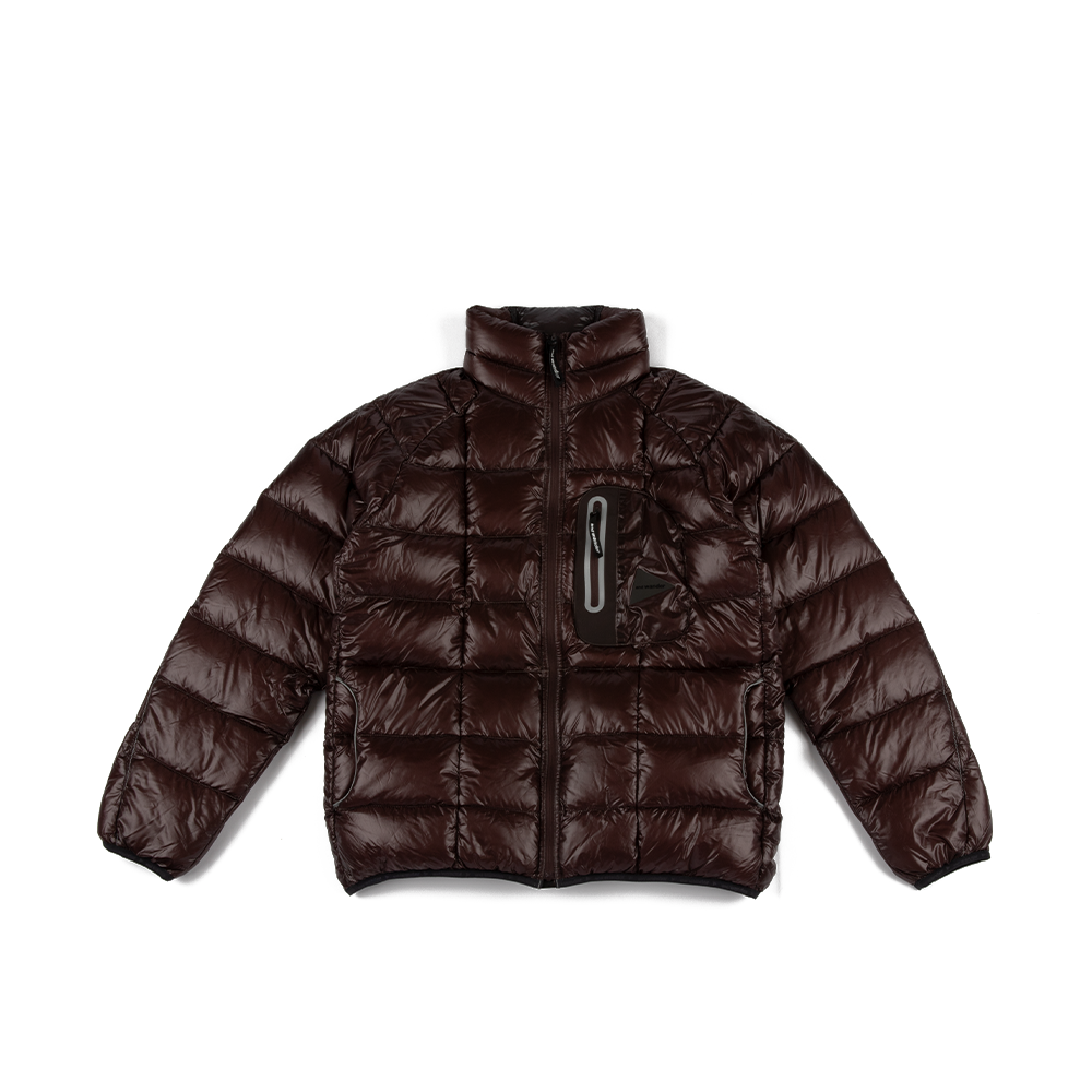 Diamond Stitch Down Jacket 2 'Dark Brown'