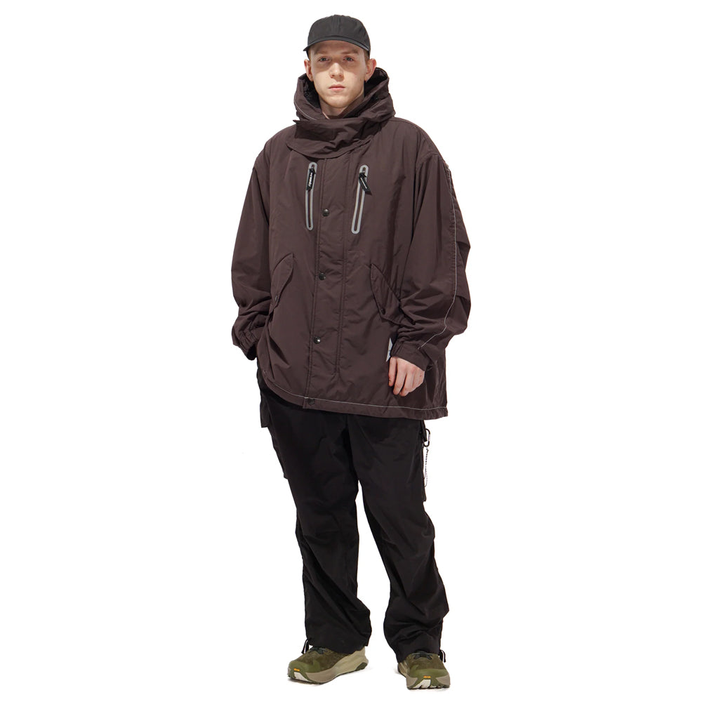 Fish Tail Octa Coat 'Brown'