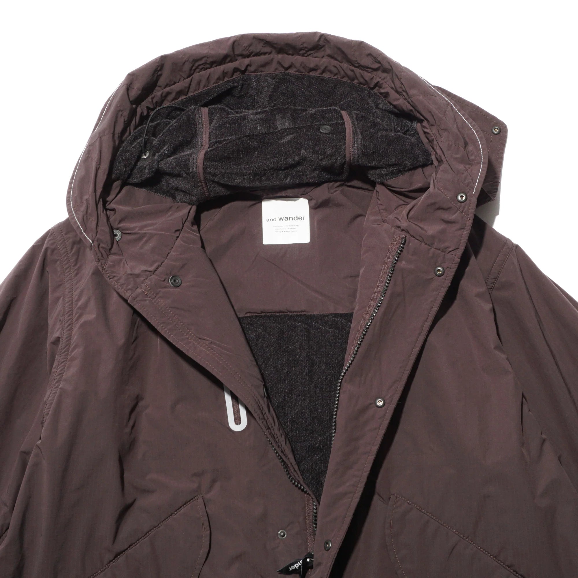 Fish Tail Octa Coat 'Brown'