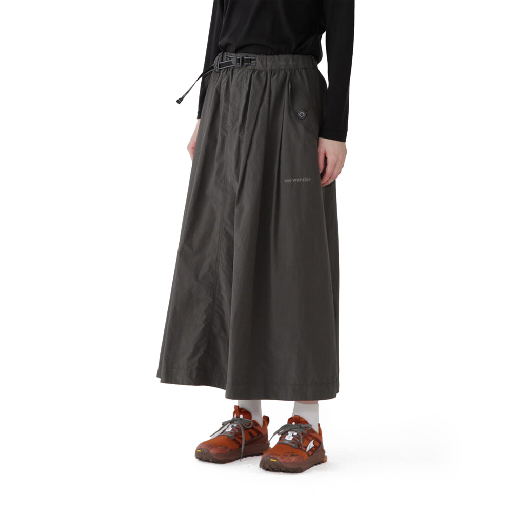 W Oversized Cargo Skirt 'Charcoal'