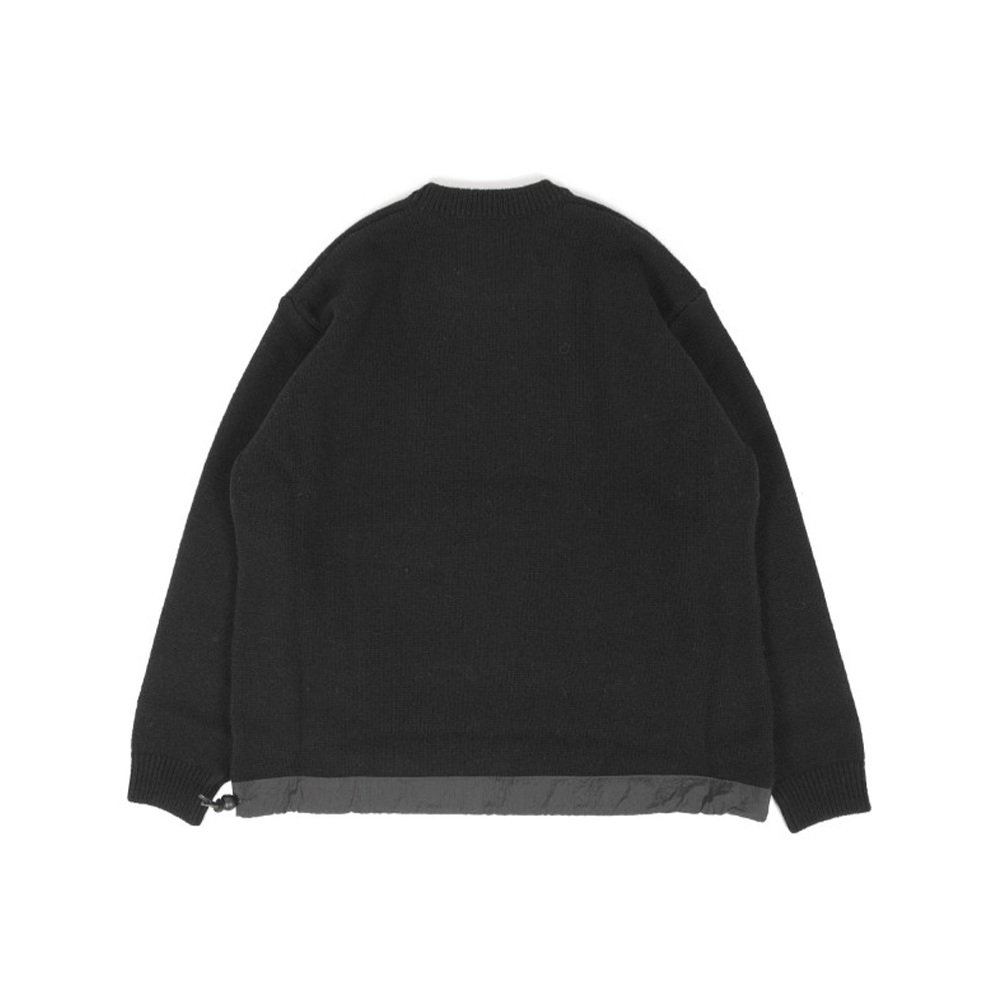 Shetland Wool Sweater 'Black'