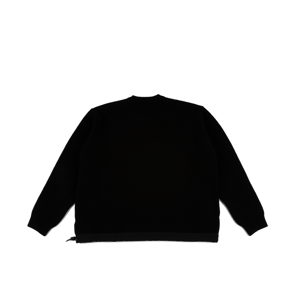 Shetland Wool Sweater 'Black'