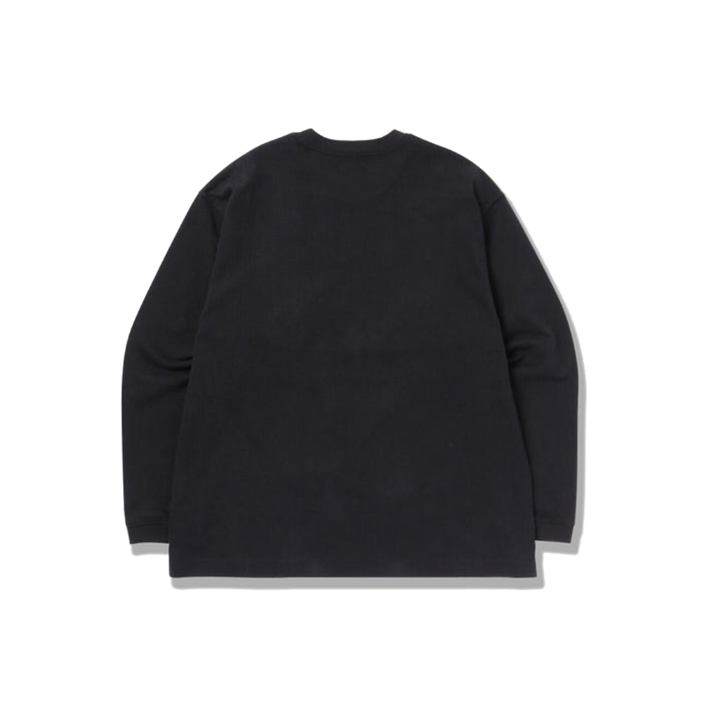 Heavy Cotton Pocket LS Tee 'Black'