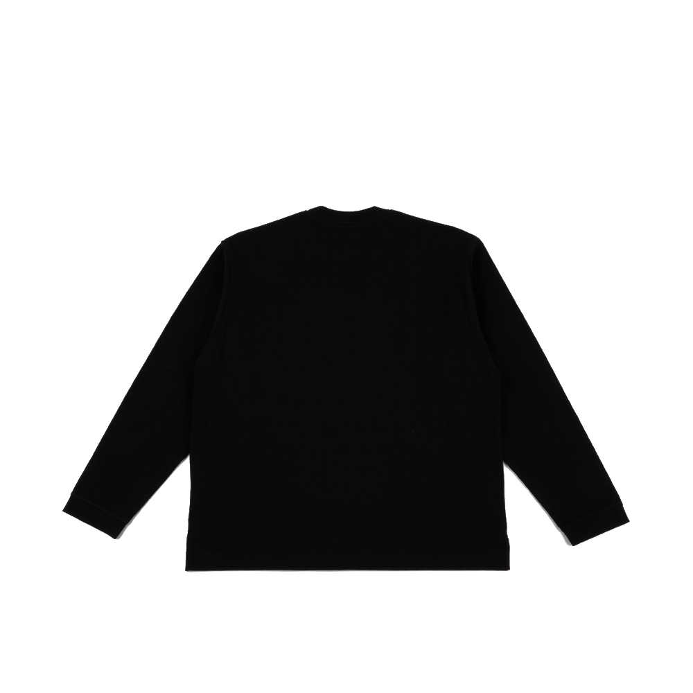Heavy Cotton Pocket LS Tee 'Black'