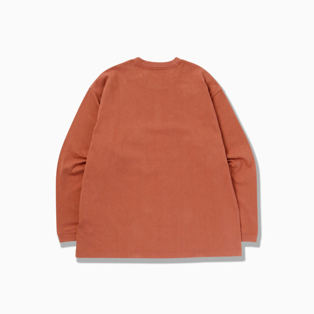 Heavy Cotton Pocket LS Tee 'Red'