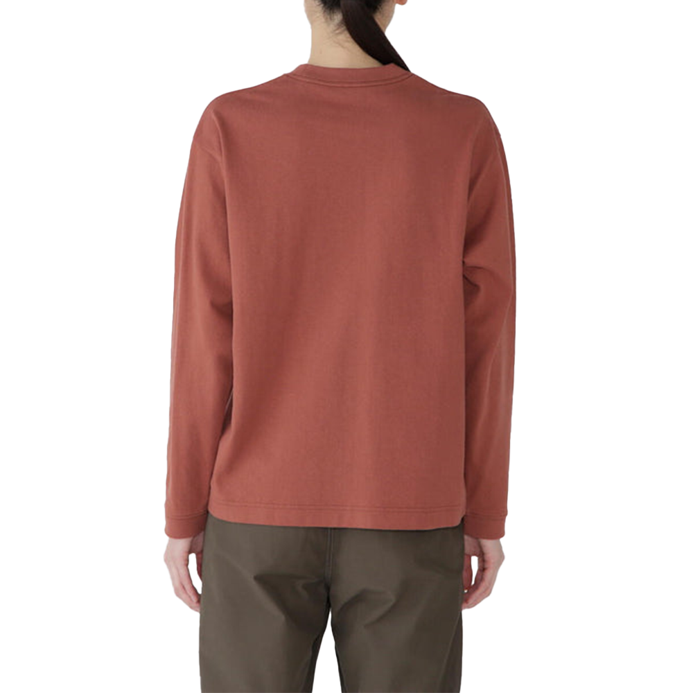 Heavy Cotton Pocket LS Tee 'Red'