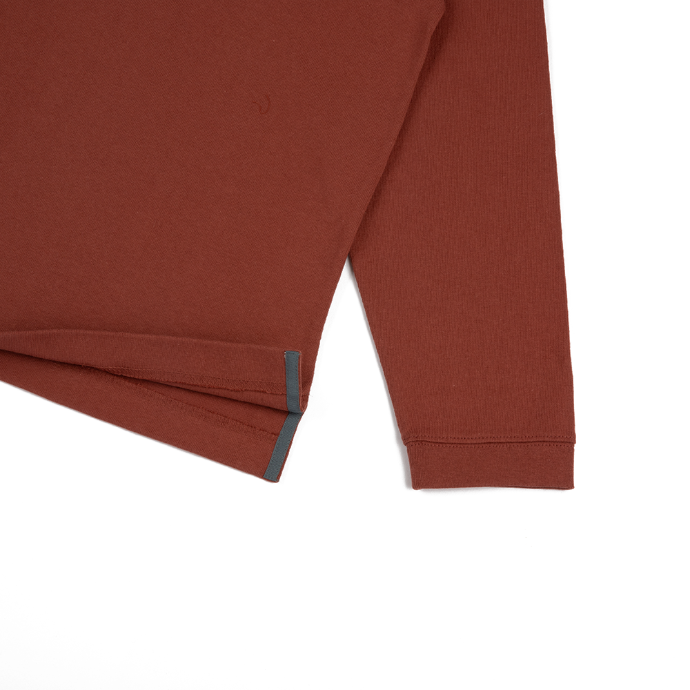 Heavy Cotton Pocket LS Tee 'Red'