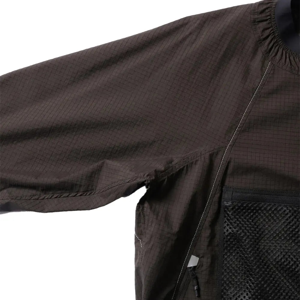 Breath Rip Pullover Jacket 'Charcoal'