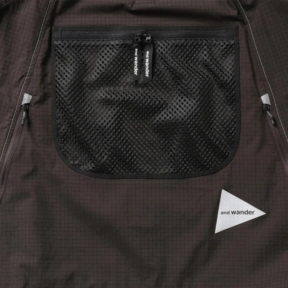Breath Rip Pullover Jacket 'Charcoal'