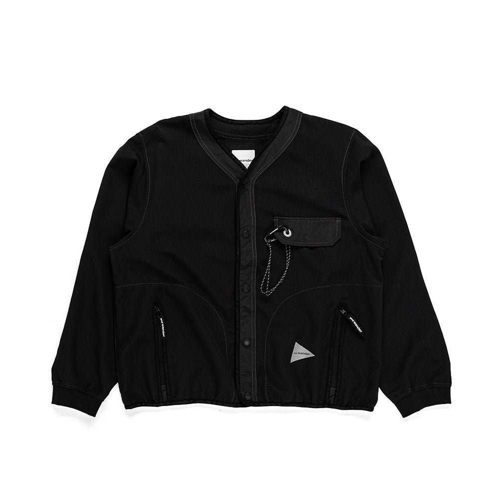 W Vent Cardigan 'Black'