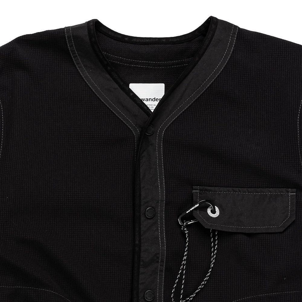 W Vent Cardigan 'Black'