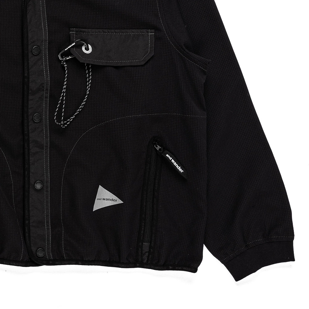 W Vent Cardigan 'Black'