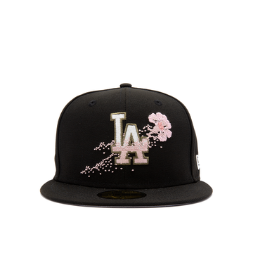 LA Dodgers 'Dotted Floral' 'Black'