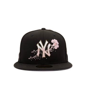 NY Yankees 'Dotted Floral' 'Black'