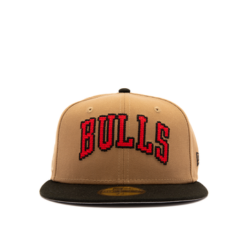 Chicago Bulls 59FIFTY 8-Bit WDMRK 'Khaki'