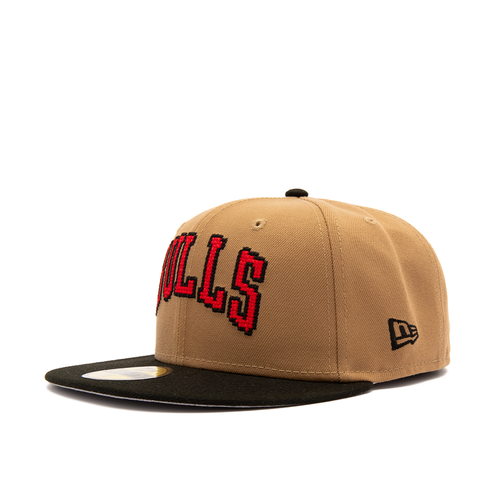 Chicago Bulls 59FIFTY 8-Bit WDMRK 'Khaki'