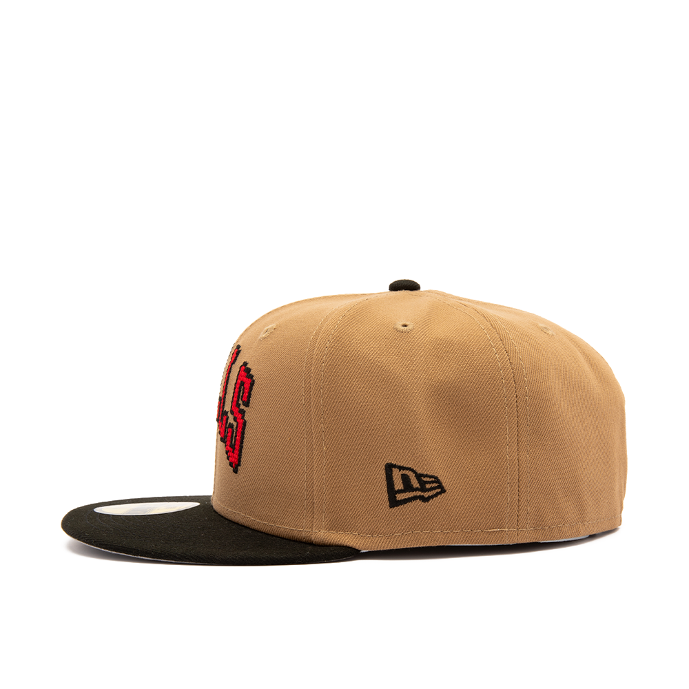 Chicago Bulls 59FIFTY 8-Bit WDMRK 'Khaki'