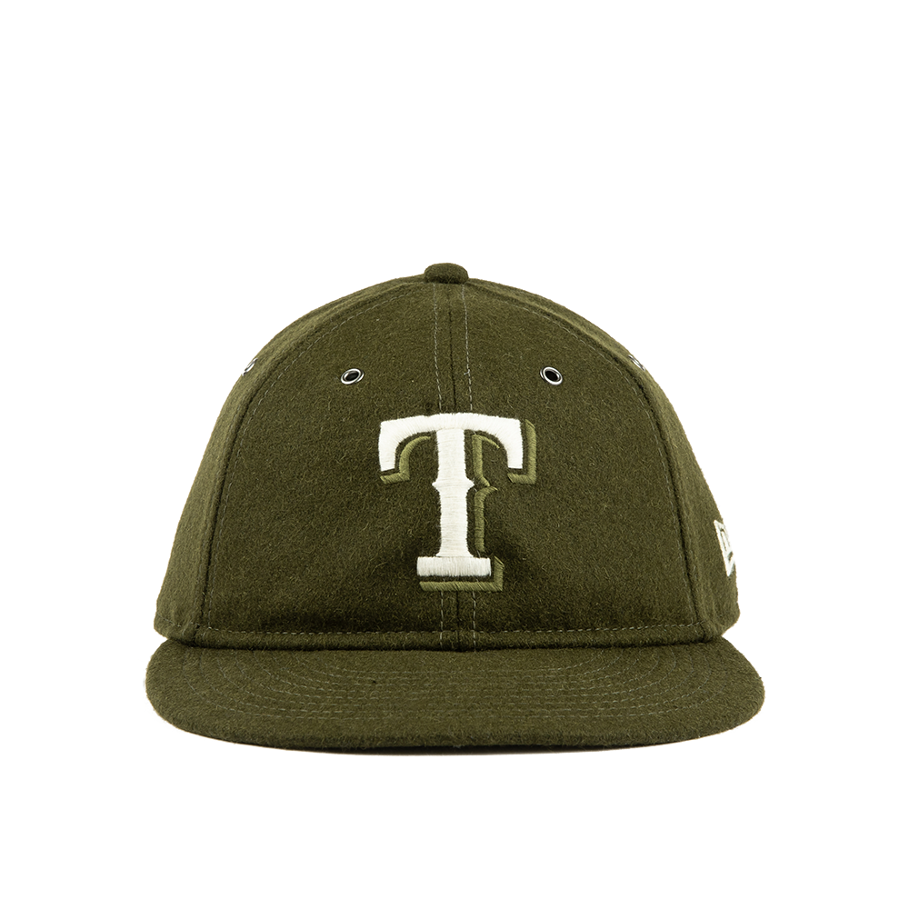 Texas Rangers Wool 59FIFTY Cooperstown 'Black'