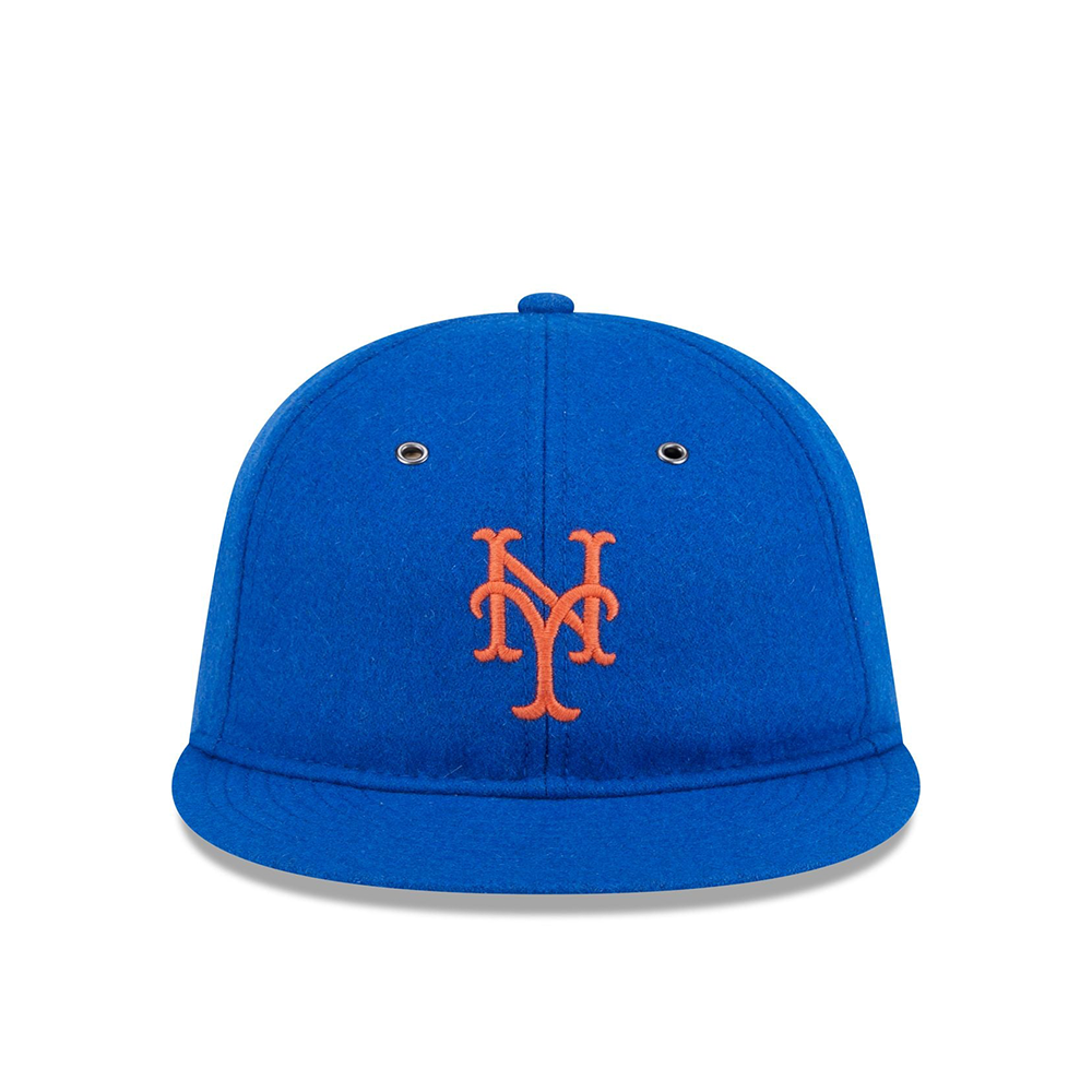 NY Mets Wool 59FIFTY Cooperstown 'Blue'