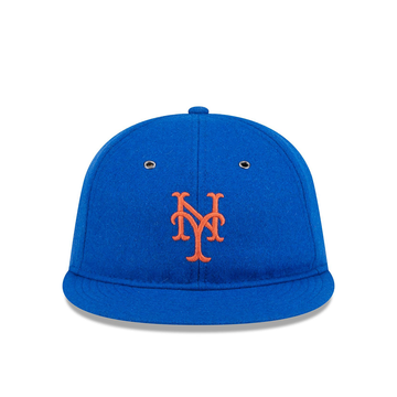 NY Mets Wool 59FIFTY Cooperstown 'Blue'