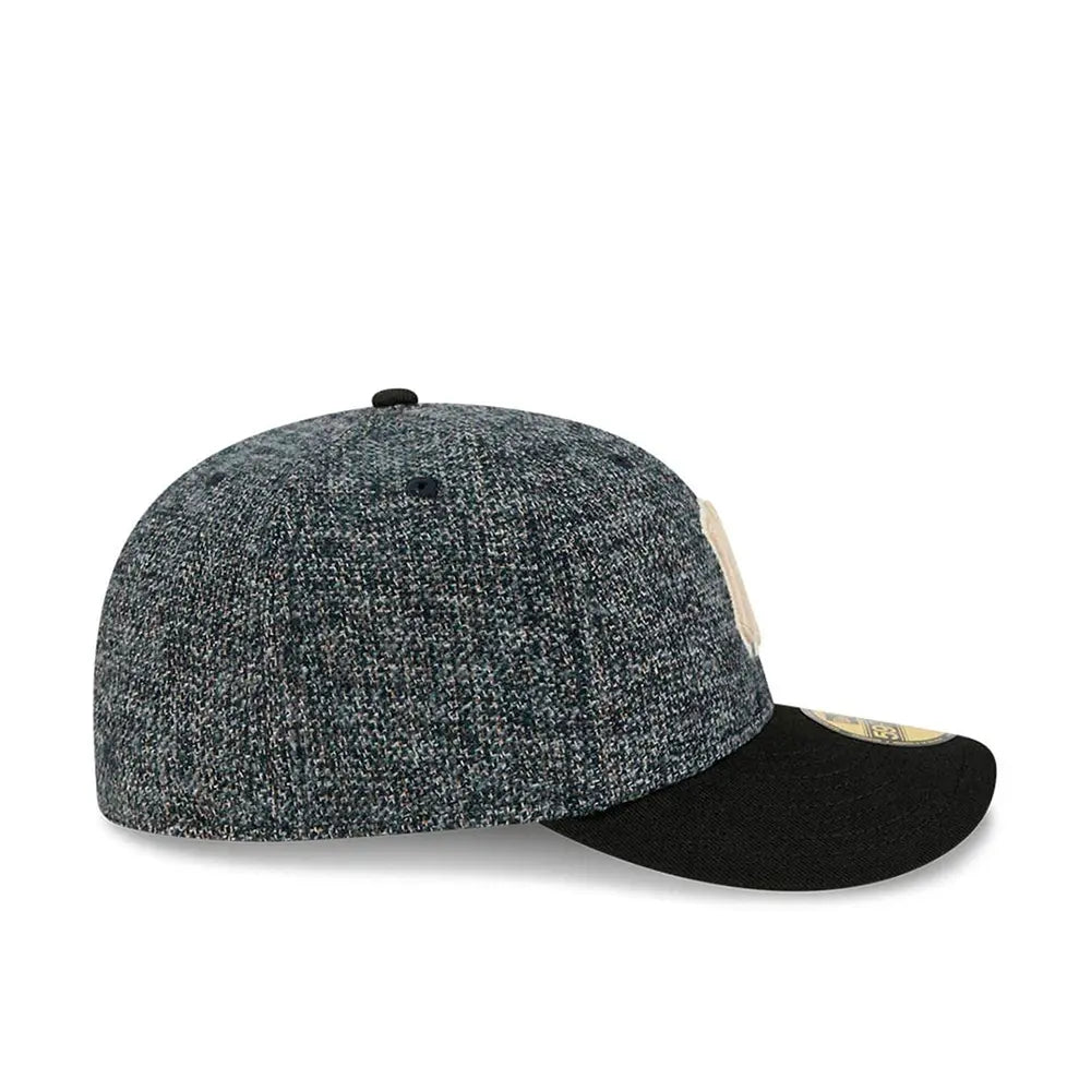 NY Yankees 59FIFTY 'Tweedy Cotton Black'