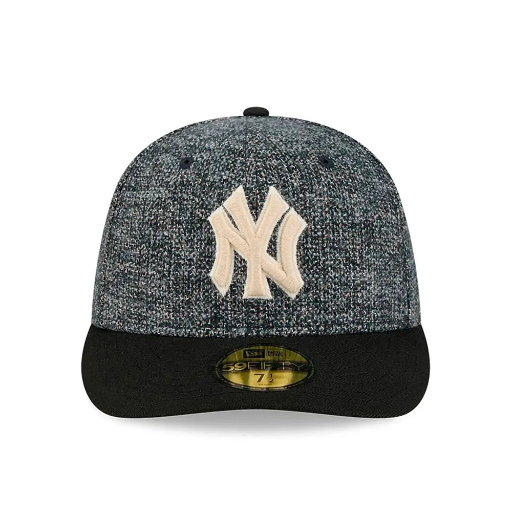 NY Yankees 59FIFTY 'Tweedy Cotton Black'