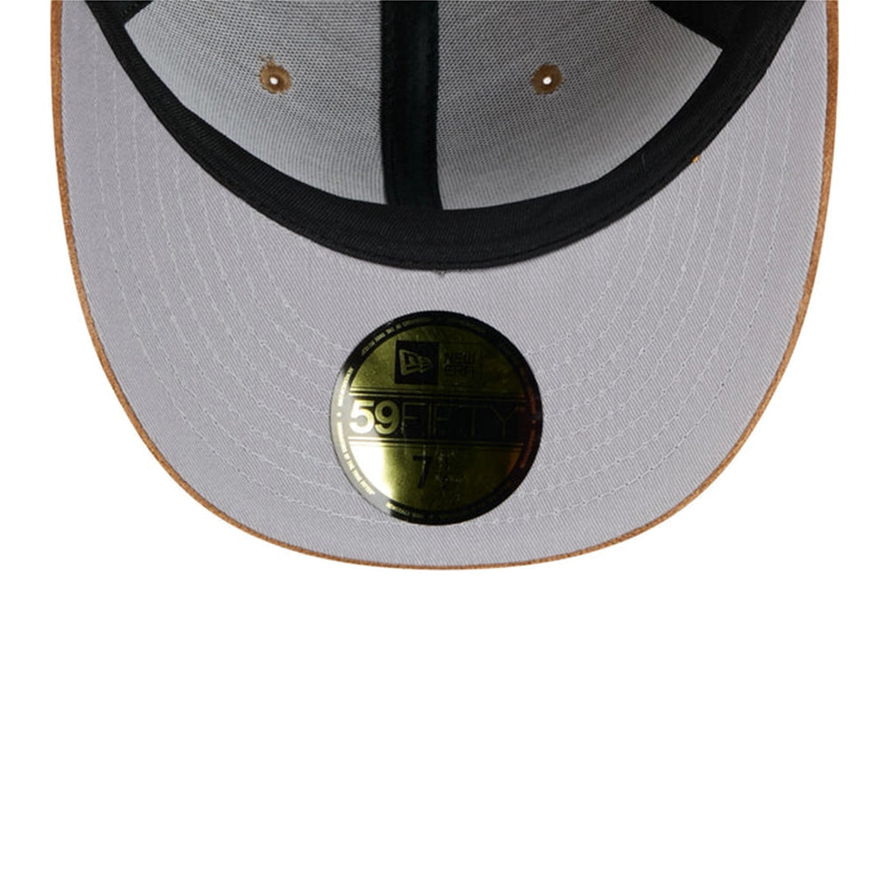 New York Yankees Moon Brisbane Moss Brown Visor 59FIFTY Fitted 'Brown'