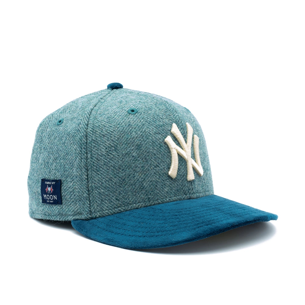 New York Yankees Moon Brisbane Moss Blue Visor 59FIFTY Fitted 'Blue'
