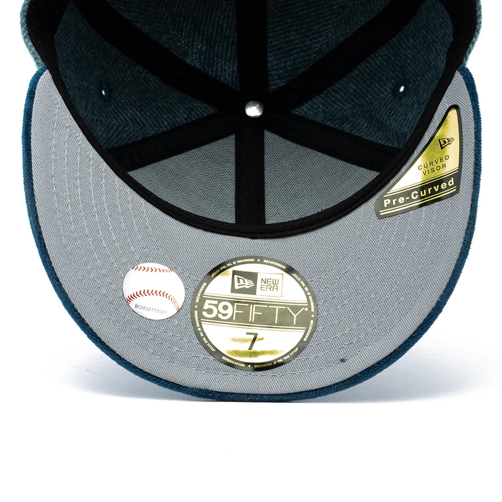 New York Yankees Moon Brisbane Moss Blue Visor 59FIFTY Fitted 'Blue'