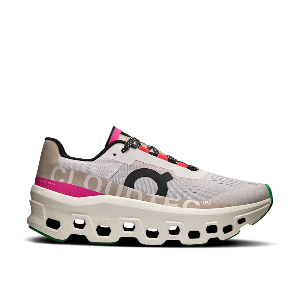 W Cloudmonster 'Silver/ Ivory'