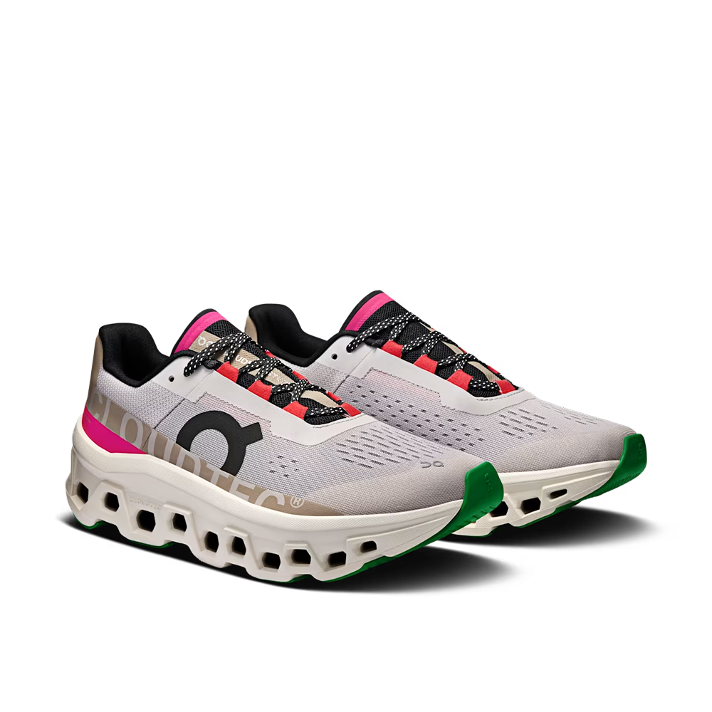 W Cloudmonster 'Silver/ Ivory'