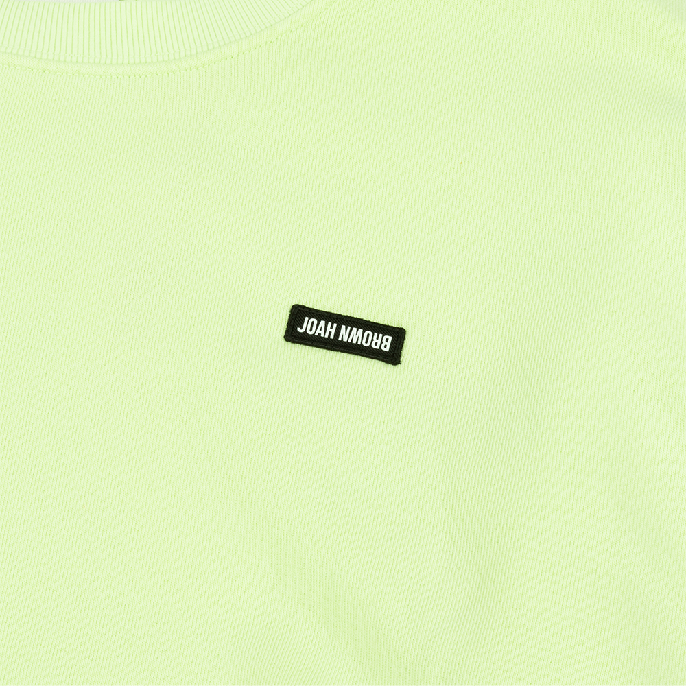 W Cut Off Sweatshirt