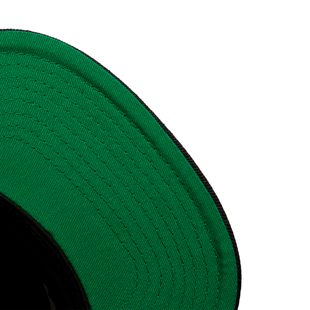 Miami Heat "Flames" Core Basic Snapback 'Black'