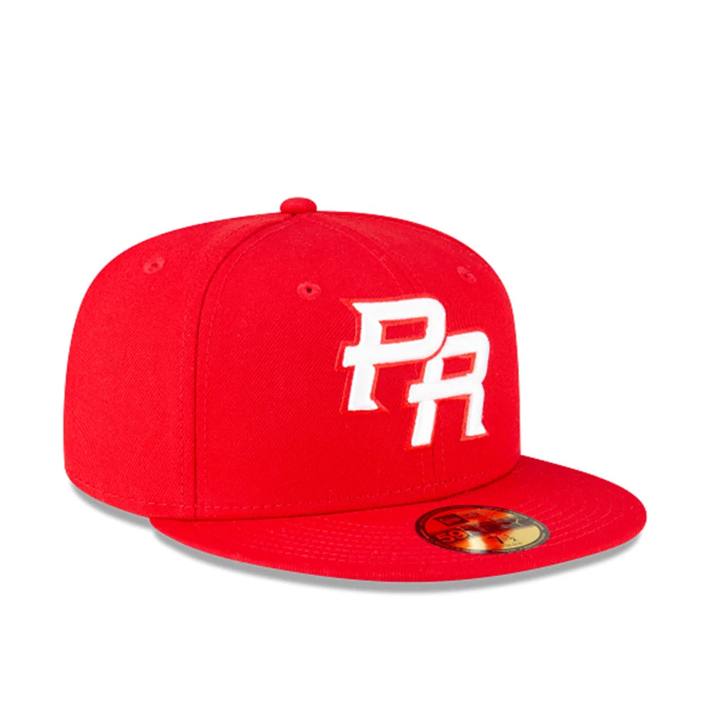 Puerto Rico World Baseball Classic 59FIFTY Fitted 'Red White'