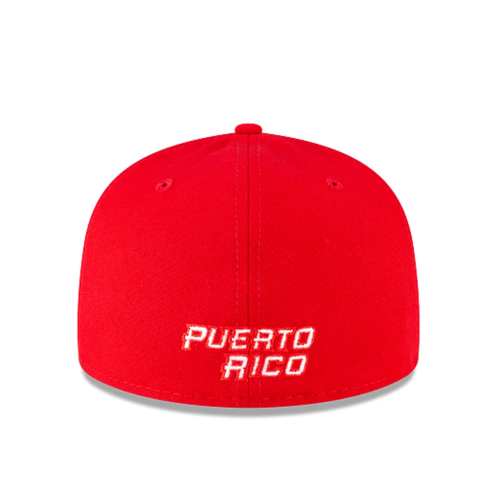 Puerto Rico World Baseball Classic 59FIFTY Fitted 'Red White'