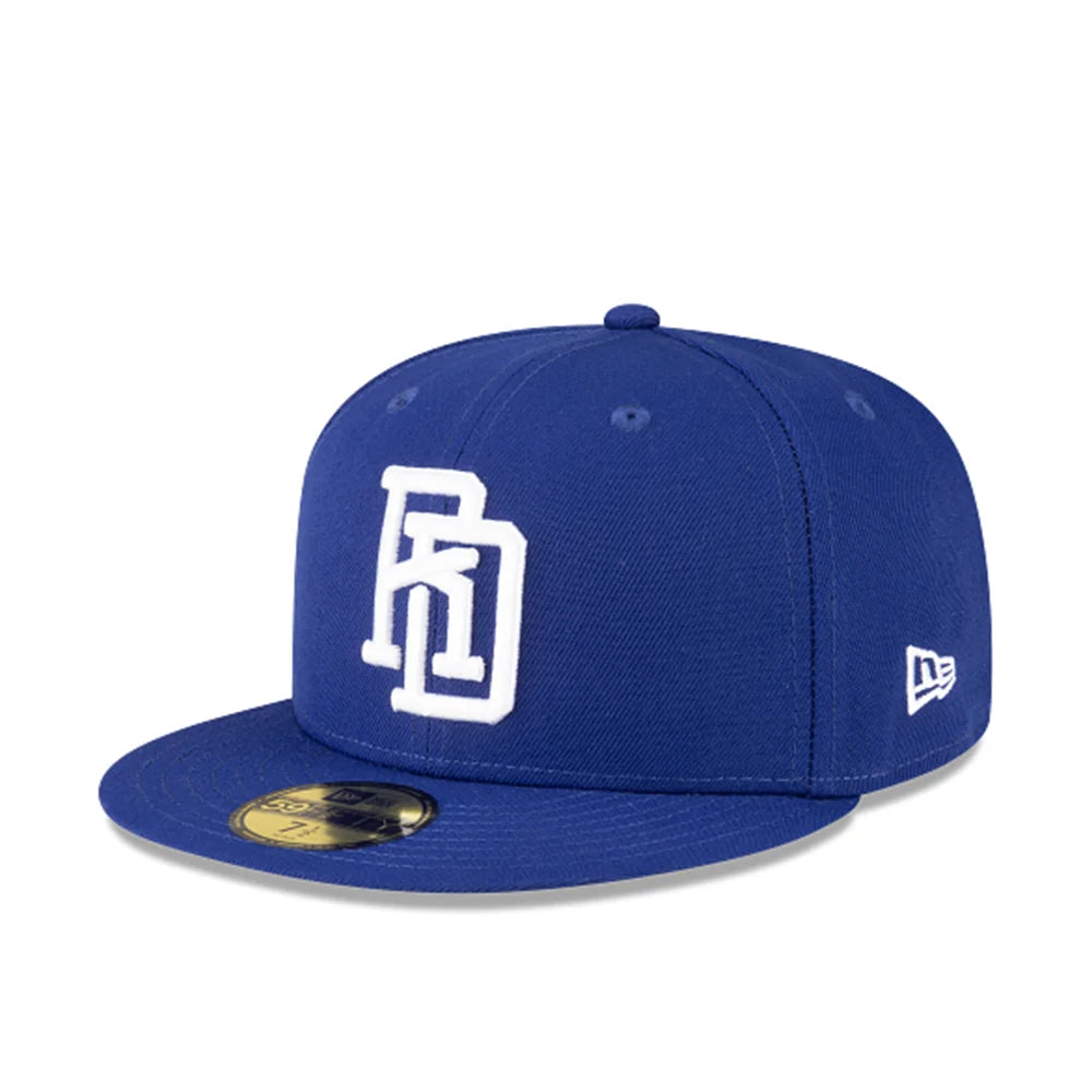 Dominican Republic World Baseball Classic 59FIFTY Fitted 'Dark Royal White'
