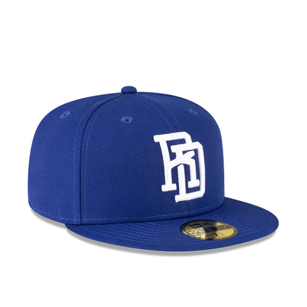 Dominican Republic World Baseball Classic 59FIFTY Fitted 'Dark Royal White'