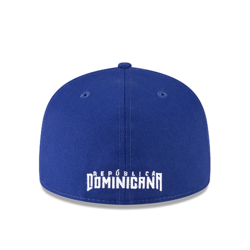 Dominican Republic World Baseball Classic 59FIFTY Fitted 'Dark Royal White'