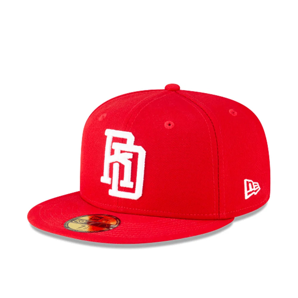 Dominican Republic World Baseball Classic 59FIFTY Fitted 'Red White'