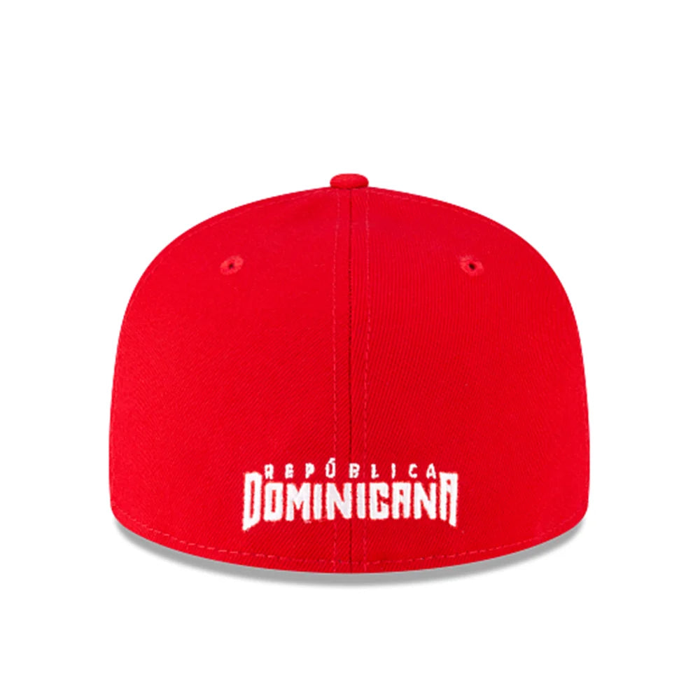 Dominican Republic World Baseball Classic 59FIFTY Fitted 'Red White'