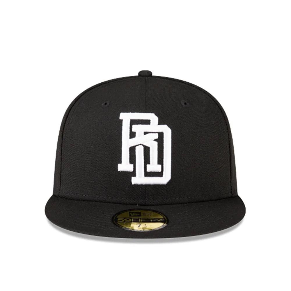 Dominican Republic World Baseball Classic 59FIFTY Fitted 'Black White'